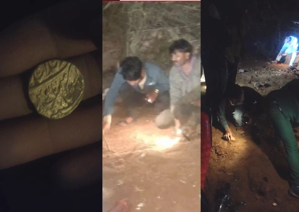 छतरपुर में मिला मुगलकालीन खजाना? आधी रात को टॉर्च की रोशनी में की गई खुदाई, सोने के सिक्के मिलने का दावा