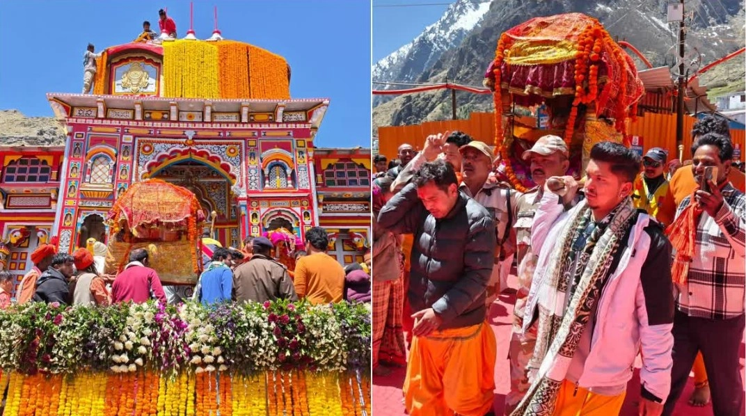 उद्धव और कुबेर की मूर्तियाँ, शंकराचार्य की गद्दी के साथ, पांडुकेश्वर से बद्रीनाथ पहुँचीं; मंदिर के कपाट कल खुलेंगे